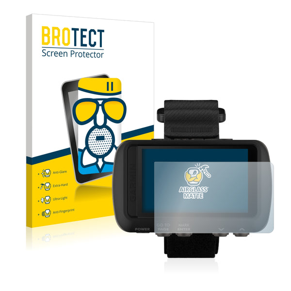 BROTECT AirGlass Matte Glass Screen Protector for Garmin Foretrex 601