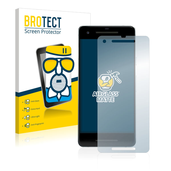 BROTECT AirGlass Matte Glass Screen Protector for Google Pixel 2