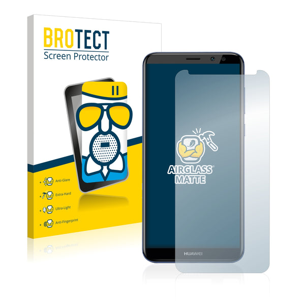 BROTECT AirGlass Matte Glass Screen Protector for Huawei Mate 10 Lite