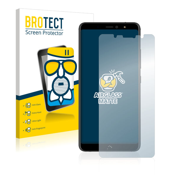 BROTECT AirGlass Matte Glass Screen Protector for BQ Aquaris X2