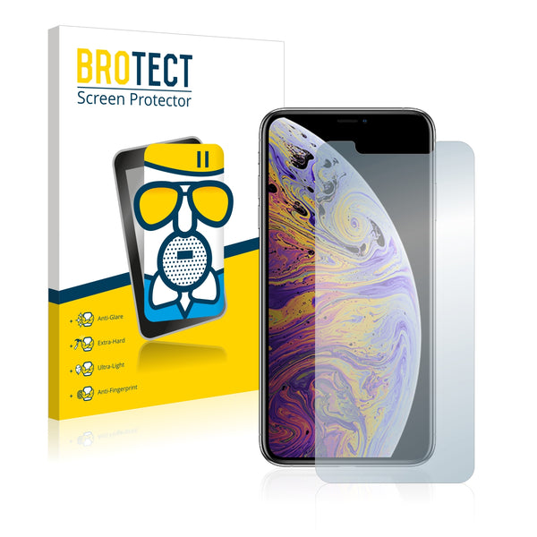 BROTECT AirGlass Matte Glass Screen Protector for Apple iPhone Xs Max