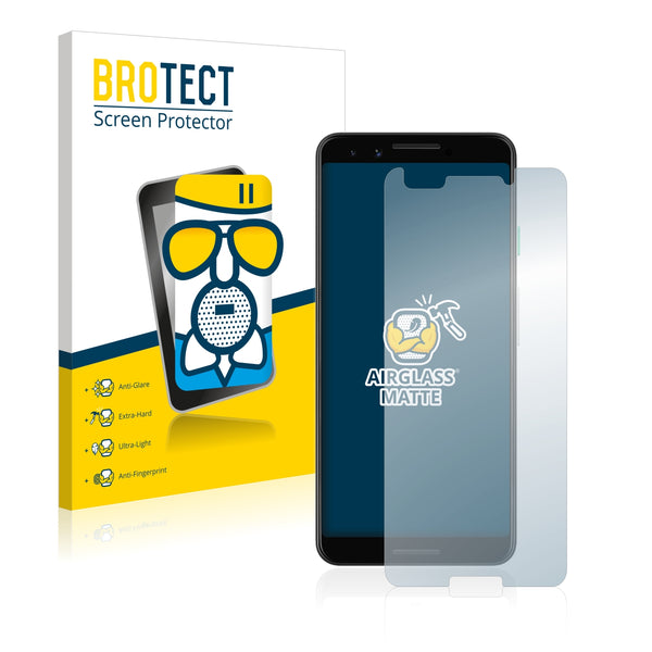 BROTECT AirGlass Matte Glass Screen Protector for Google Pixel 3