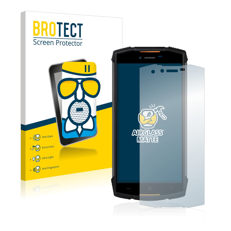 BROTECT AirGlass Matte Glass Screen Protector for Doogee S55