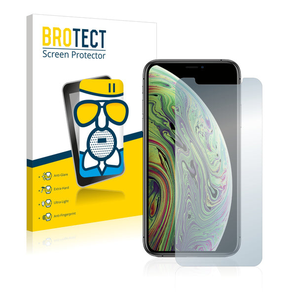 BROTECT AirGlass Matte Glass Screen Protector for Apple iPhone Xs