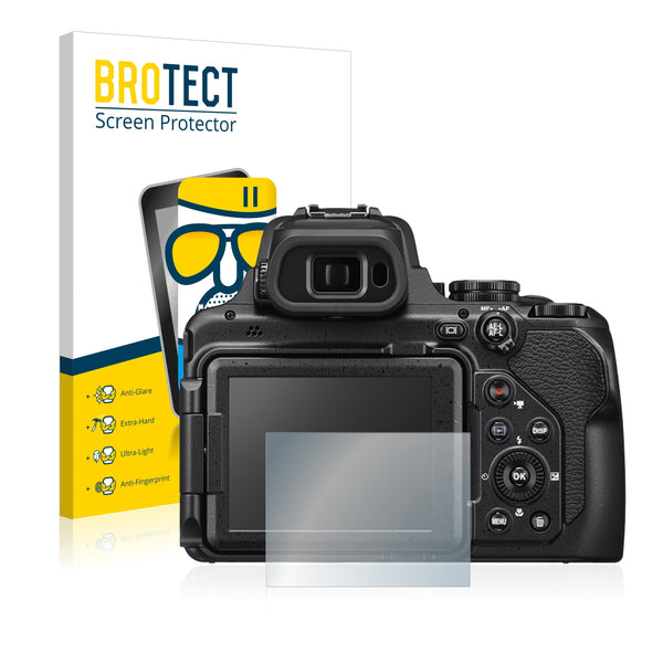 BROTECT AirGlass Matte Glass Screen Protector for Nikon Coolpix P1000