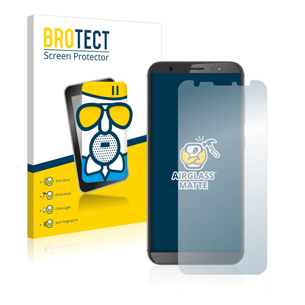 BROTECT AirGlass Matte Glass Screen Protector for Gigaset GS185