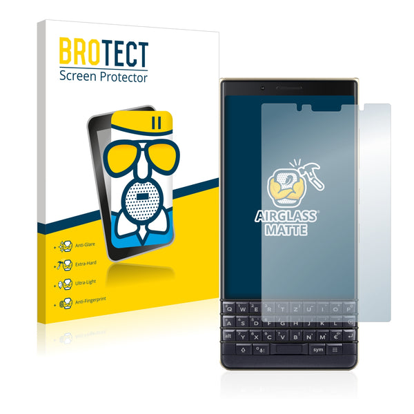 BROTECT AirGlass Matte Glass Screen Protector for BlackBerry Key2 LE