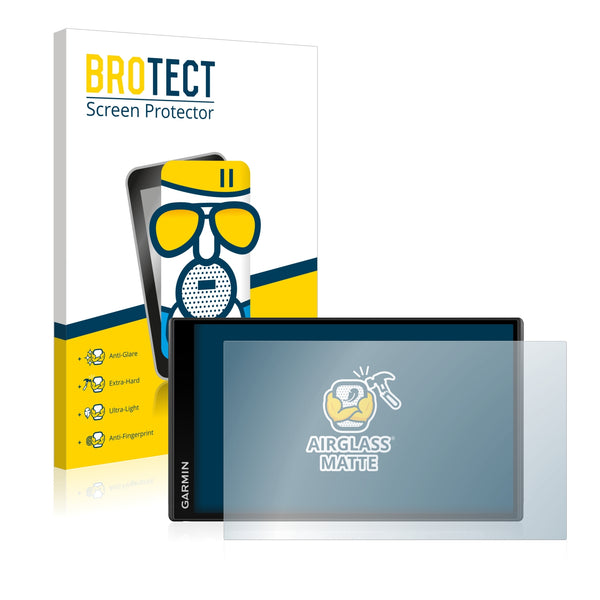 BROTECT AirGlass Matte Glass Screen Protector for Garmin DriveSmart 65