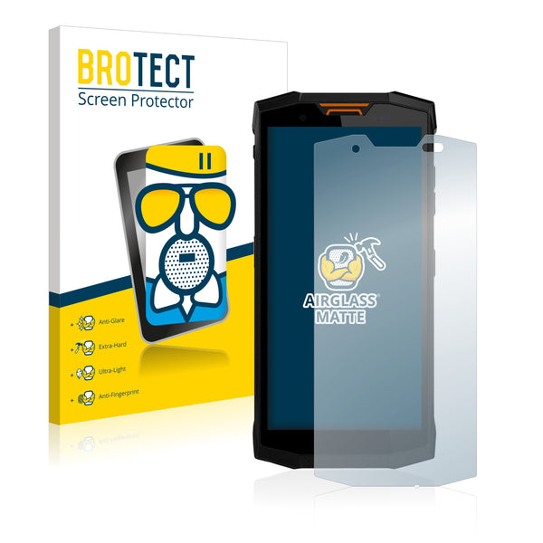 BROTECT AirGlass Matte Glass Screen Protector for Doogee S80