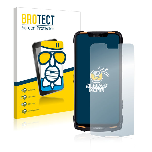 BROTECT AirGlass Matte Glass Screen Protector for Doogee S90