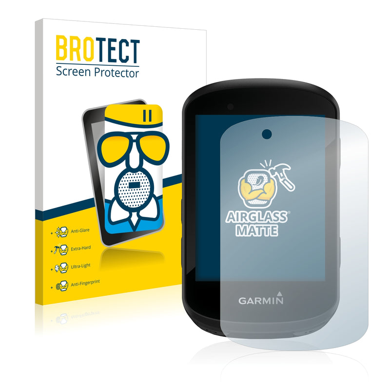 BROTECT AirGlass Matte Glass Screen Protector for Garmin Edge 530