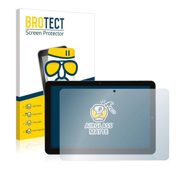 BROTECT AirGlass Matte Glass Screen Protector for Mediacom SmartPad 10 Eclipse
