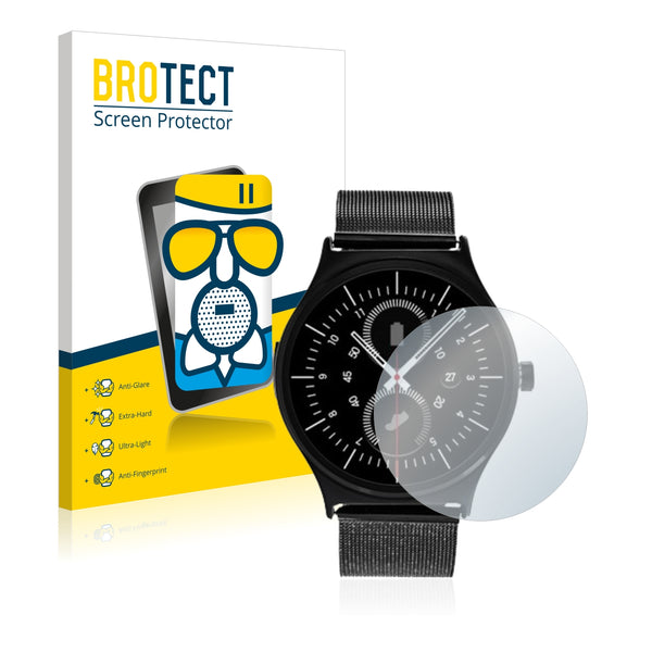 BROTECT AirGlass Matte Glass Screen Protector for GoClever Fit Watch Elegance
