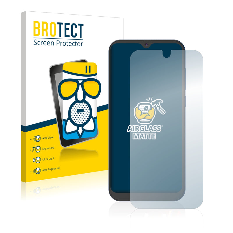 BROTECT AirGlass Matte Glass Screen Protector for Archos Oxygen 63