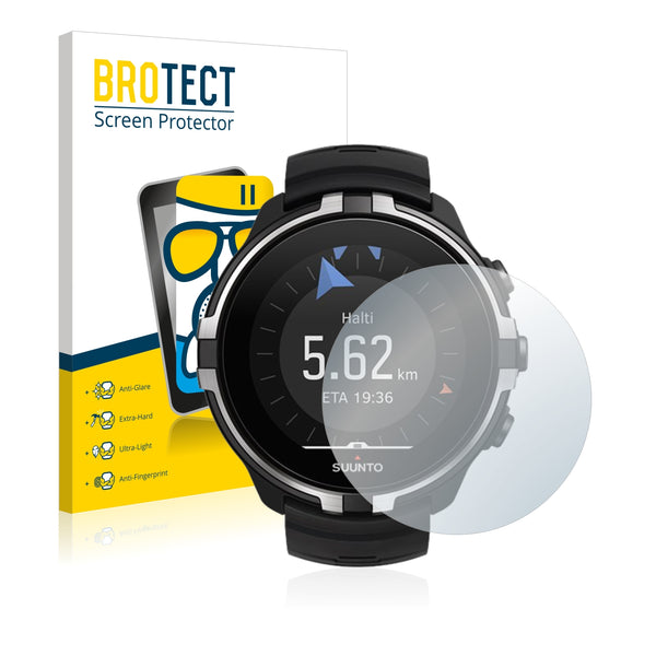 BROTECT AirGlass Matte Glass Screen Protector for Suunto Spartan Sport Wrist HR Baro Stealth
