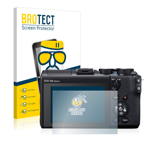 BROTECT AirGlass Matte Glass Screen Protector for Canon EOS M6 Mark II