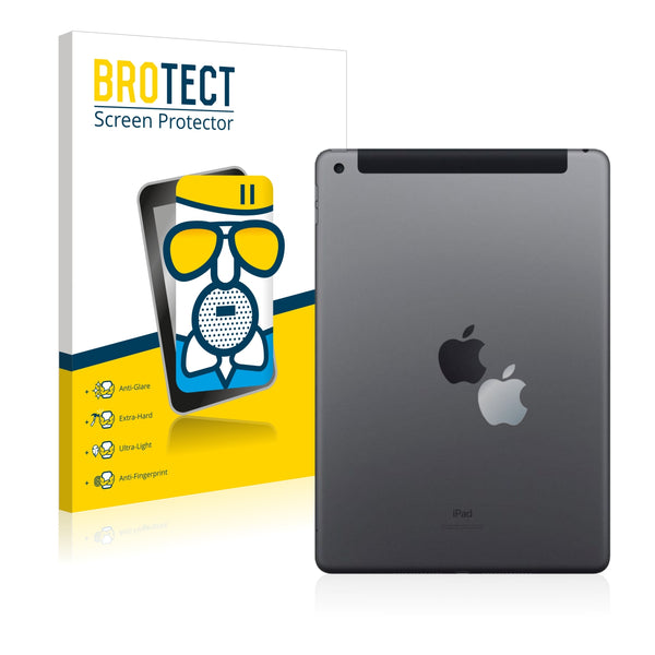BROTECT AirGlass Matte Glass Screen Protector for Apple iPad WiFi Cellular 10.2 2019 (Logo)