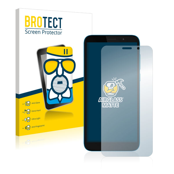 BROTECT AirGlass Matte Glass Screen Protector for Motorola Moto E6 Play