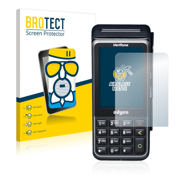 BROTECT AirGlass Matte Glass Screen Protector for Verifone V400m