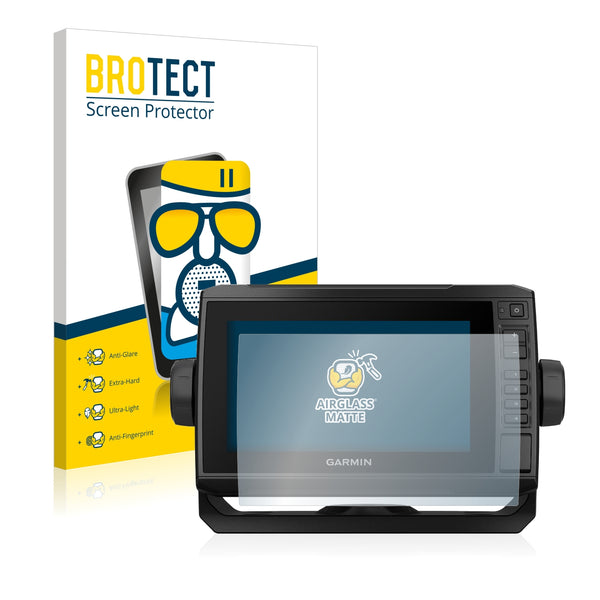BROTECT AirGlass Matte Glass Screen Protector for Garmin echoMAP UHD 74cv