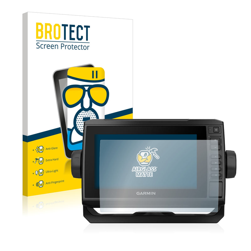 BROTECT AirGlass Matte Glass Screen Protector for Garmin echoMAP UHD 72cv