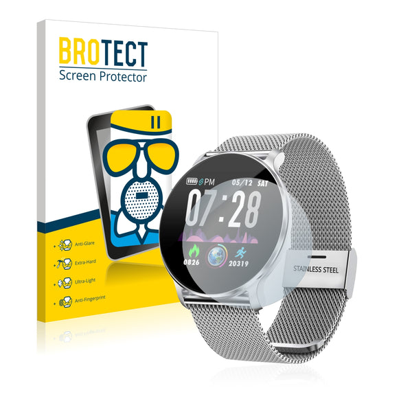 BROTECT AirGlass Matte Glass Screen Protector for moreFIT Fitness Tracker SW306