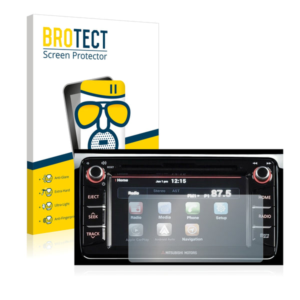 BROTECT AirGlass Matte Glass Screen Protector for Mitsubishi L200 Series 5 2015-19