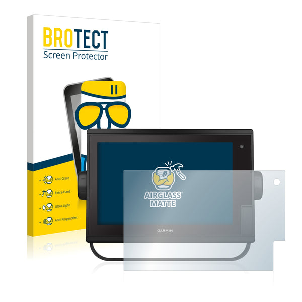 BROTECT AirGlass Matte Glass Screen Protector for Garmin GPSMAP 722 Plus
