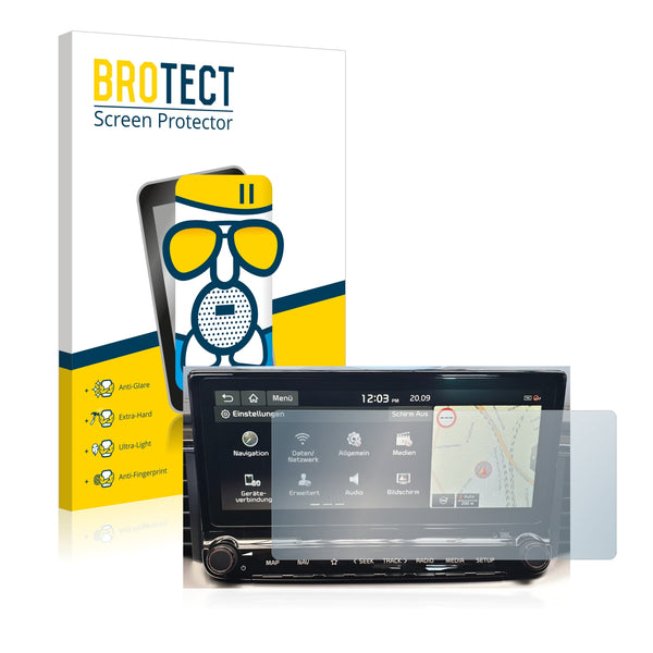 BROTECT AirGlass Matte Glass Screen Protector for Kia XCeed 10.25 Navigation