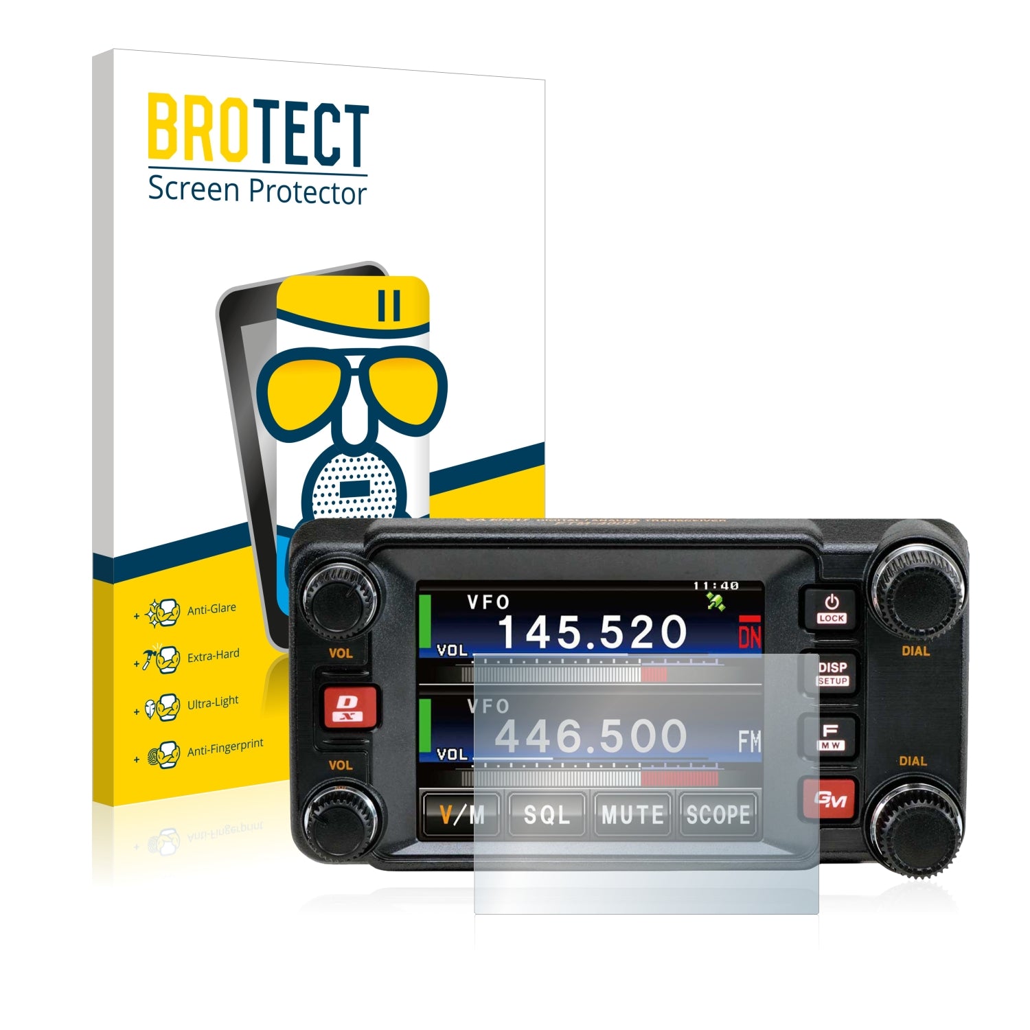 Screen Protectors for Yaesu FTM-400XDR – ScreenShield