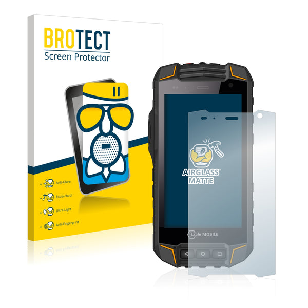 BROTECT AirGlass Matte Glass Screen Protector for i.safe Mobile IS520.1