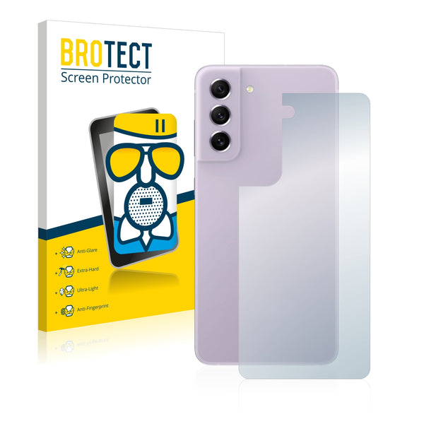 BROTECT AirGlass Matte Glass Screen Protector for Samsung Galaxy S21 FE 5G (Back)