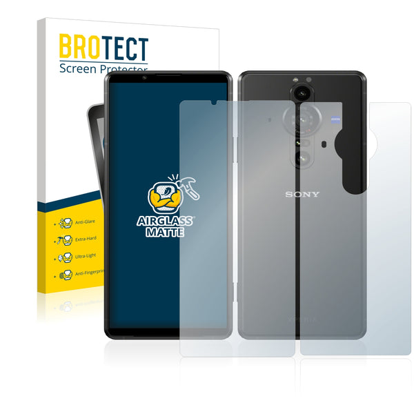 BROTECT Matte Screen Protector for Sony Xperia Pro-I (Front + Back)