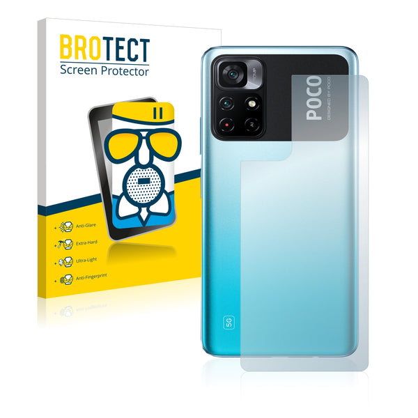 BROTECT Matte Screen Protector for Xiaomi Poco M4 Pro 5G (Back)