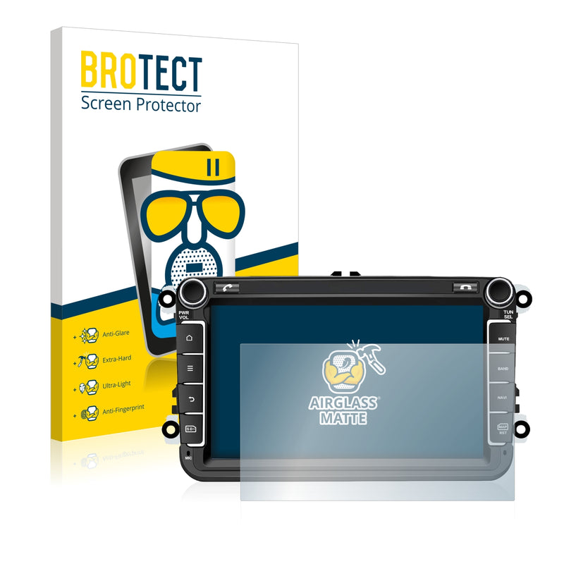 BROTECT AirGlass Matte Glass Screen Protector for M.I.C. AV8V6-Lite