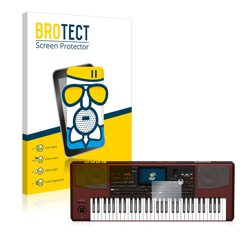 BROTECT AirGlass Matte Glass Screen Protector for Korg Pa1000