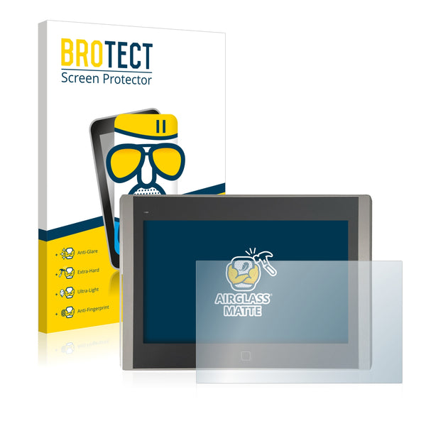 BROTECT AirGlass Matte Glass Screen Protector for Novakon Panelmaster 1091 HMI 10.2