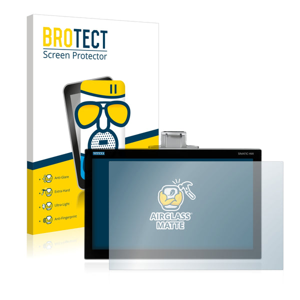 BROTECT AirGlass Matte Glass Screen Protector for Siemens Simatic HMI TP1200 Comfort Pro