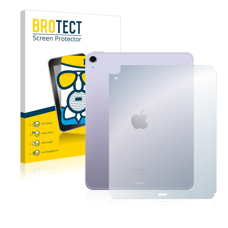 BROTECT AirGlass Matte Glass Screen Protector for Apple iPad Air 5 WiFi Cellular 2022 (Back, 5th generation)