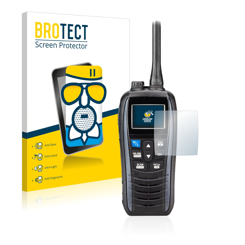 BROTECT AirGlass Matte Glass Screen Protector for Icom IC-M25EURO