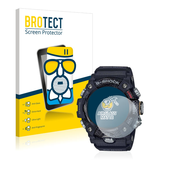 BROTECT AirGlass Matte Glass Screen Protector for Casio G-Shock Mudmaster GG-B100-1AER