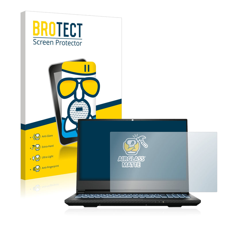 BROTECT AirGlass Matte Glass Screen Protector for Medion Erazer Deputy P25