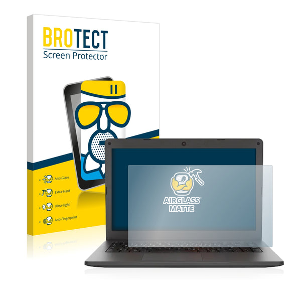 BROTECT AirGlass Matte Glass Screen Protector for Medion Akoya E14410