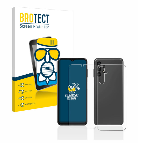 Anti-Glare Screen Protector for Samsung Galaxy A14 4G (Front & Back)