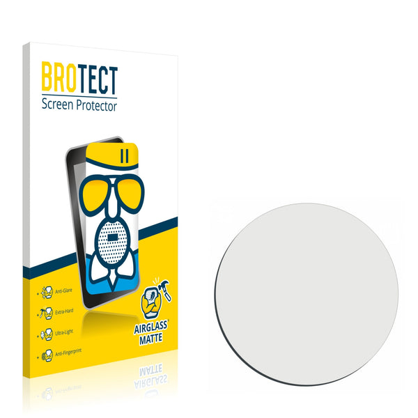 BROTECT AirGlass Matte Glass Screen Protector for Watches (Circular, Diameter: 36 mm)
