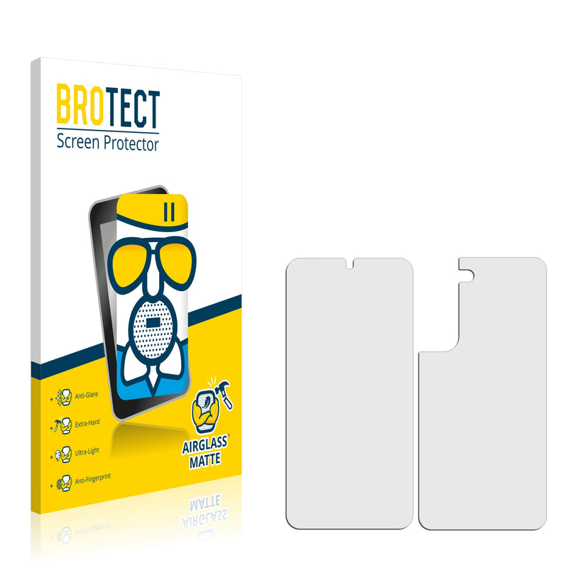 Anti-Glare Screen Protector for Samsung Galaxy S22 Enterprise Edition (Front & Back)