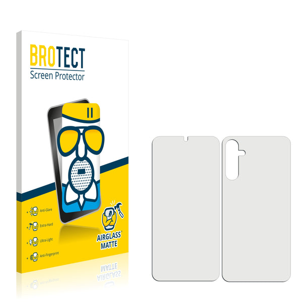 Anti-Glare Screen Protector for Samsung Galaxy A34 5G (Front & Back)