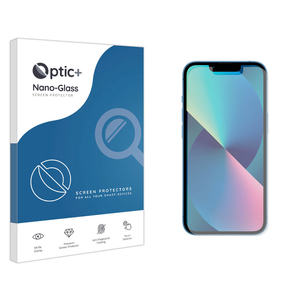 Optic+ Nano Glass Screen Protector for iPhone 13