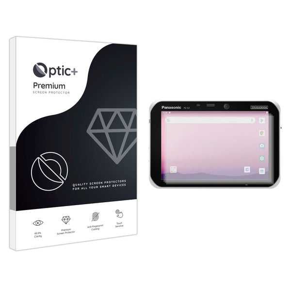 Optic+ Premium Film Screen Protector for Panasonic Toughpad FZ-S1