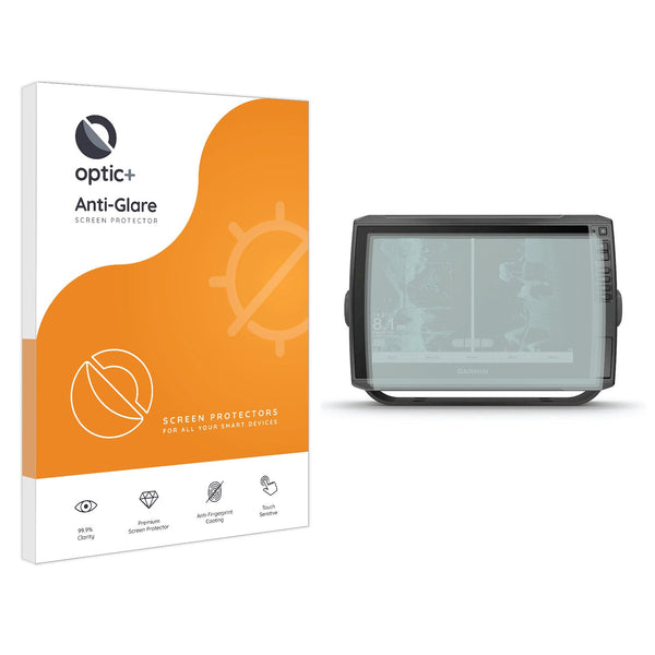 Optic+ Anti-Glare Screen Protector for Garmin echoMAP Ultra 125sv 3pk